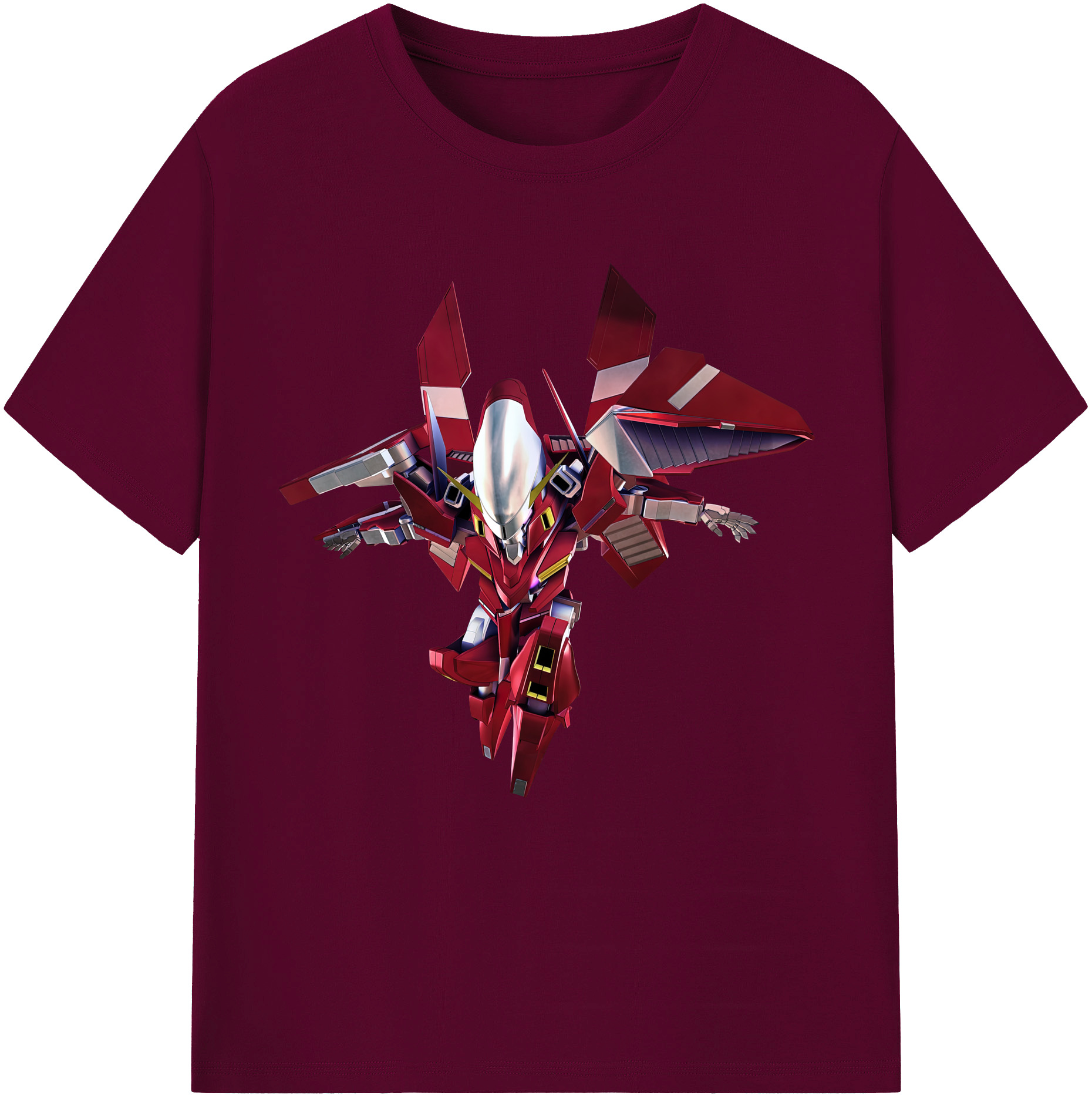 （画像用） 機動戦士ガンダム Mobile Suit Gundam レディースカジュアルプリントTシャツ（綿100％）